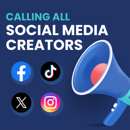 Calling All Social Media Creators